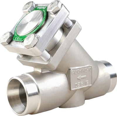 Danfoss CHV-X SS 25 straightway check valve, 25 mm (1 in) butt weld EN 10220, stainless steel, 52 bar