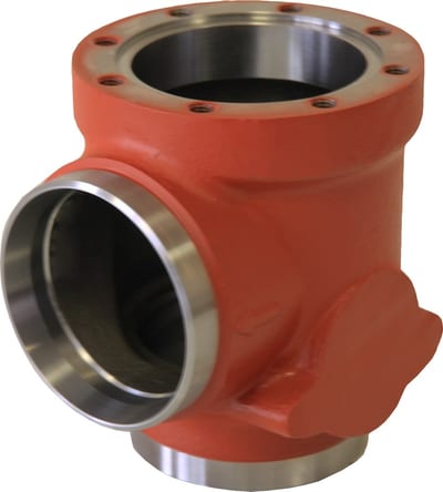Danfoss SVL Flexline multifunction valve body, SVL 80 angleway butt weld EN 10220, 80 mm (3 in), 52 bar, steel
