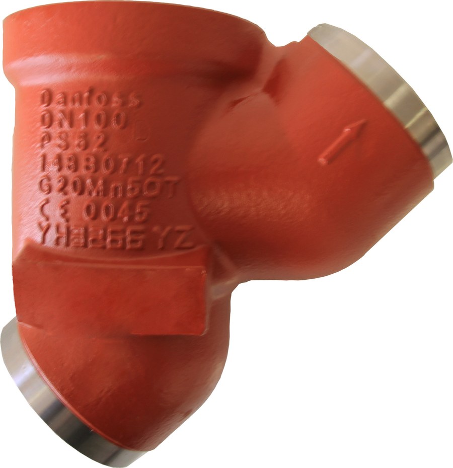 Danfoss SVL Flexline multifunction valve body, SVL 80 straightway butt weld EN 10220, 80 mm (3 in), 52 bar, steel (code 148B5913)