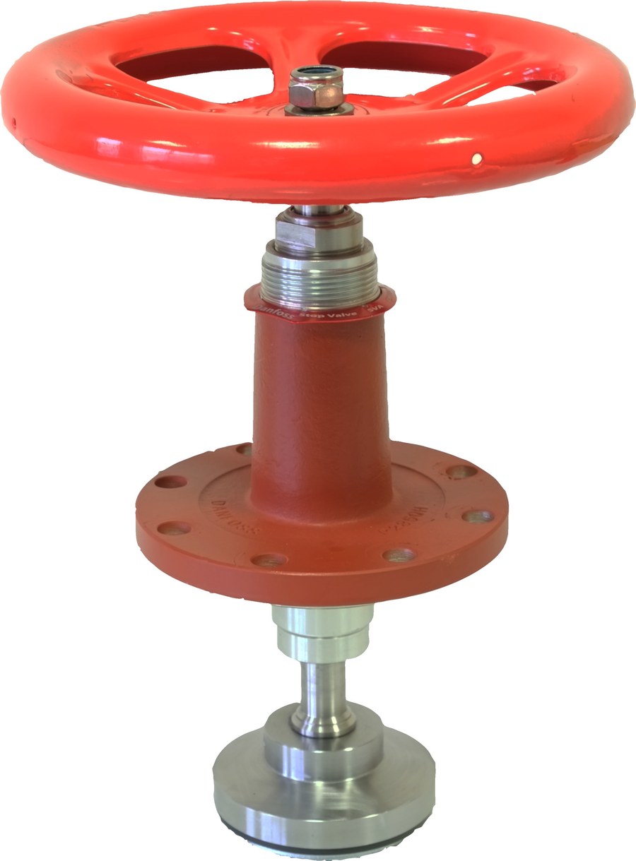 Danfoss SVA-S 100 function module (complete top part) with handwheel, fits 100 mm (4 in) SVA-S shut-off valve, 52 bar (code 148B6018)