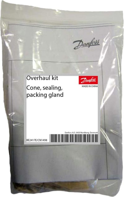 Danfoss SVL Flexline overhaul kit (cone, sealing, spindle, packing gland) for SVA 200, spare