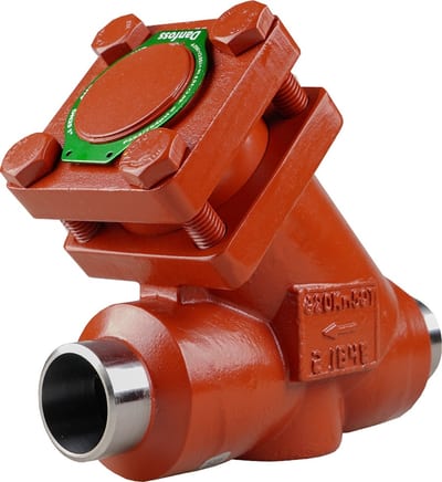Danfoss CHV-X 15 straightway check valve, 15 mm (1/2 in) butt weld EN 10220, 52 bar, steel