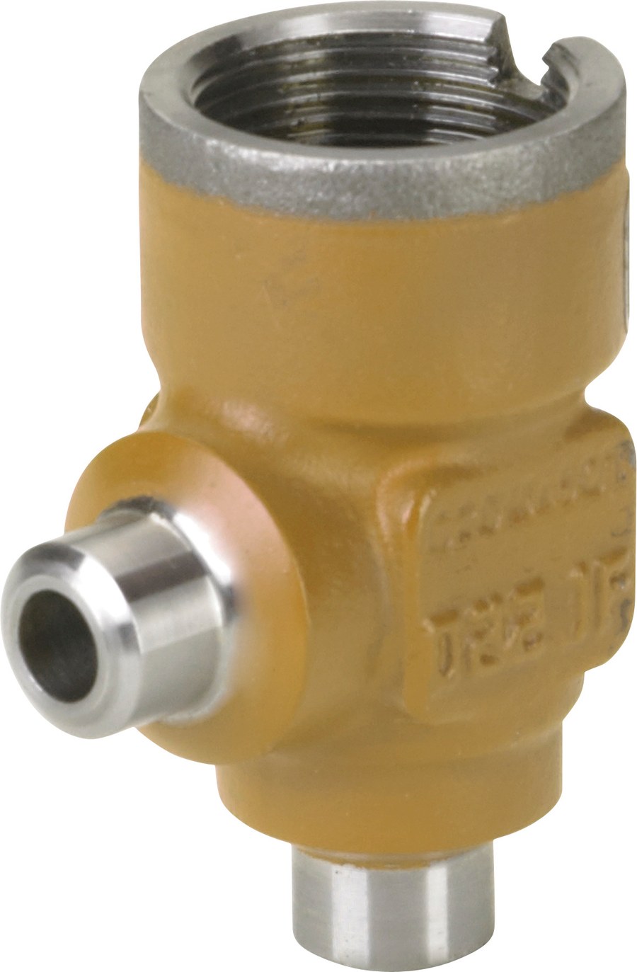 Danfoss SVL 6 multifunction valve body (SVL Flexline), angleway, 6 mm (1/4 in) butt weld EN 10220, steel, 65 bar (code 148B6689)