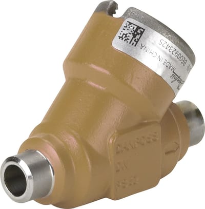 Danfoss SVL 10 multifunction valve body (SVL Flexline), straightway, 10 mm (3/8 in) butt weld ASME B 36.10M SCHEDULE 80, steel, 65 bar