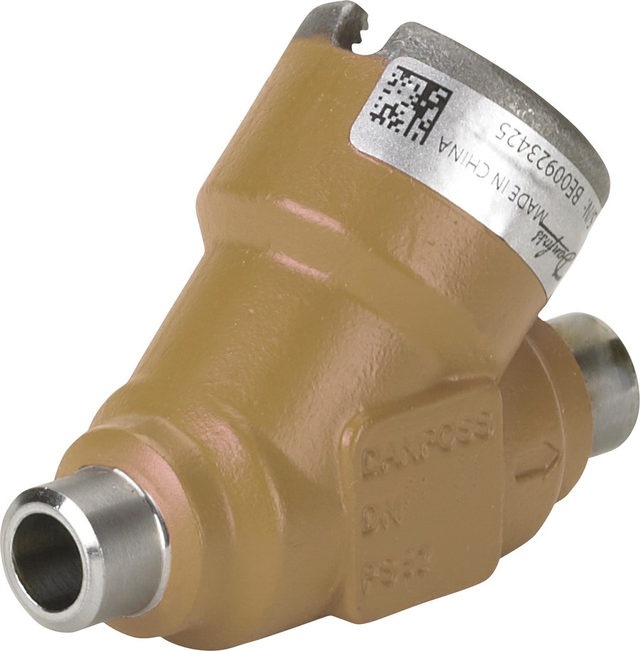 Danfoss SVL 6 multifunction valve body (SVL Flexline), straightway, 6 mm (1/4 in) butt weld EN 10220, steel, 65 bar (code 148B6693)