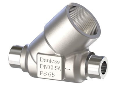 Danfoss SVL Flexline multifunction valve body, SVL 10 straightway solder 3/8 in, 65 bar, steel