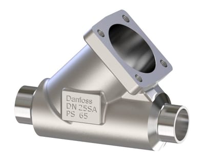 Danfoss SVL Flexline multifunction valve body, SVL 25 straightway solder 1 1/8 in, 65 bar, steel