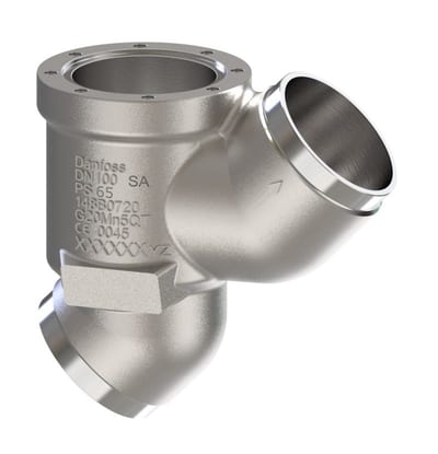 Danfoss SVL Flexline multifunction valve body, SVL 100 straightway solder 4 1/8 in, 65 bar, steel