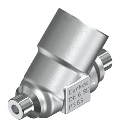 Danfoss SVL Flexline multifunction valve body, SVL 6 straightway solder 6 mm, 65 bar, steel