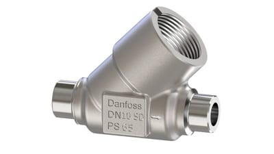 Danfoss SVL Flexline multifunction valve body, SVL 10 straightway solder 10 mm, 65 bar, steel