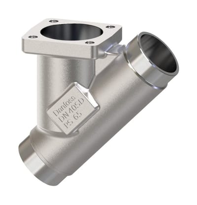 Danfoss SVL Flexline multifunction valve body, SVL 40 straightway solder 42 mm, 65 bar, steel
