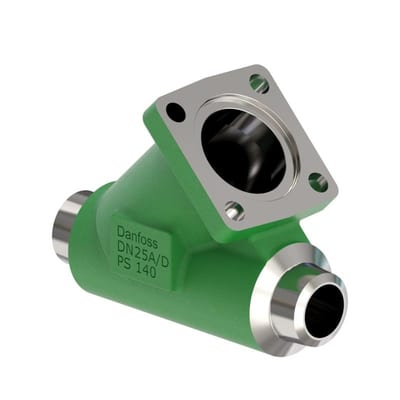 Danfoss SVL-140B 15 multifunction valve body, straightway butt weld 1/2 in, 140 bar CO2, steel