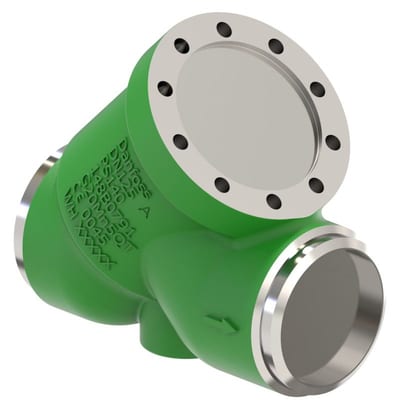 Danfoss SVL-140B 125 multifunction valve body, straightway butt weld 5 in, 140 bar CO2, steel