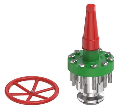 Danfoss SVA-140B 125 function module (complete top part, cap) for 140 bar CO2 shut-off valve, SVL Flexline