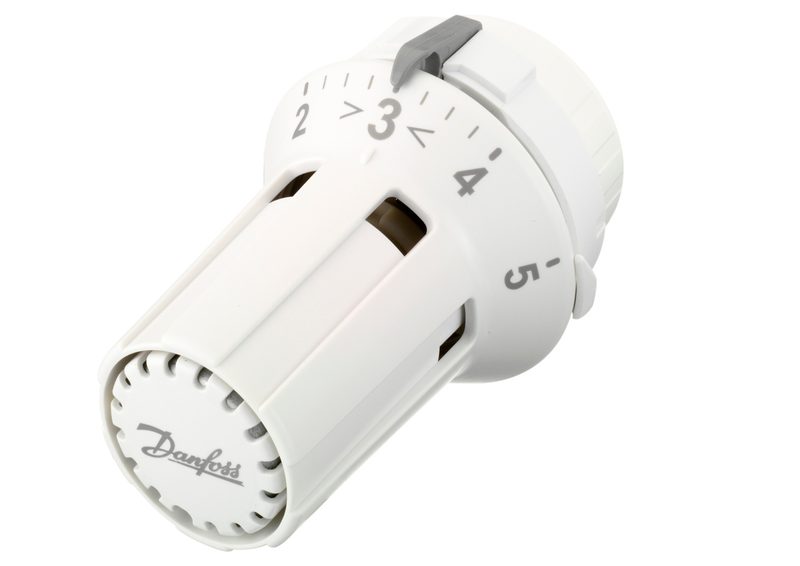 Danfoss RAW 5010 thermostatic radiator sensor — liquid-charged, built-in sensor, Danfoss RA / RA-N fit (013G5010)