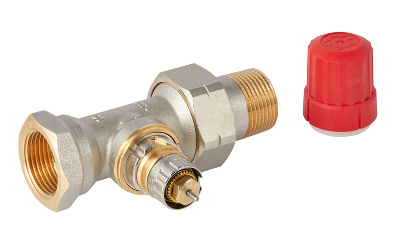 Danfoss RA-N DN 20 straight radiator valve, normal flow with presetting, dimension standard S (013G0056)