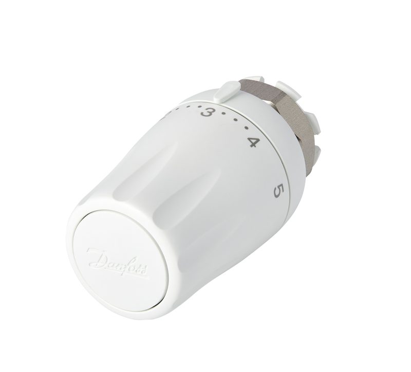 Danfoss RTW 7100 thermostatic radiator sensor — liquid-charged, built-in sensor, Danfoss RA / RA-N fit (013G7100)