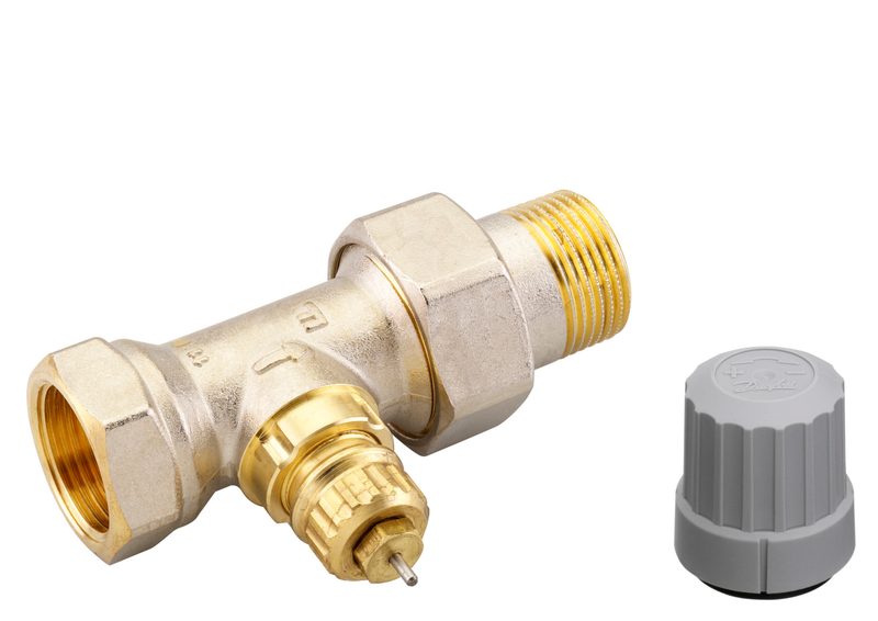 Danfoss RA-FN DN 20 straight radiator valve, fixed capacity (no presetting), dimension standard F (013G0006)
