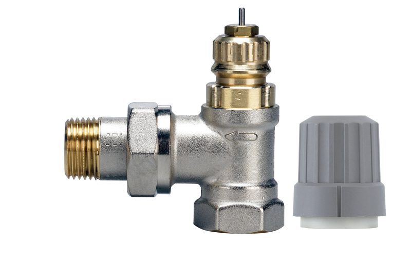 Danfoss RA-FN DN 20 angle radiator valve, fixed capacity (no presetting), dimension standard D (013G0025)