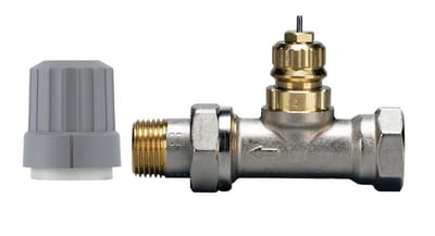 Danfoss RA-FN DN 20 straight radiator valve, fixed capacity (no presetting), dimension standard D