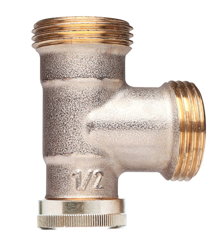 Danfoss RLV-S DN 15 angle lockshield radiator valve — standard, manual shut-off (003L0453)