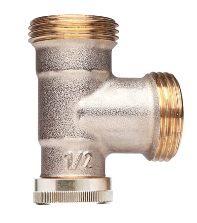 Danfoss RLV-S DN 15 angle lockshield radiator valve — standard, manual shut-off (003L0453)