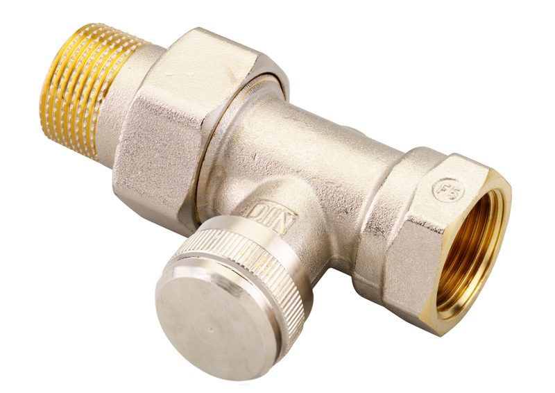Danfoss RLV DN 20 straight lockshield radiator valve, manual shut-off (003L0146)