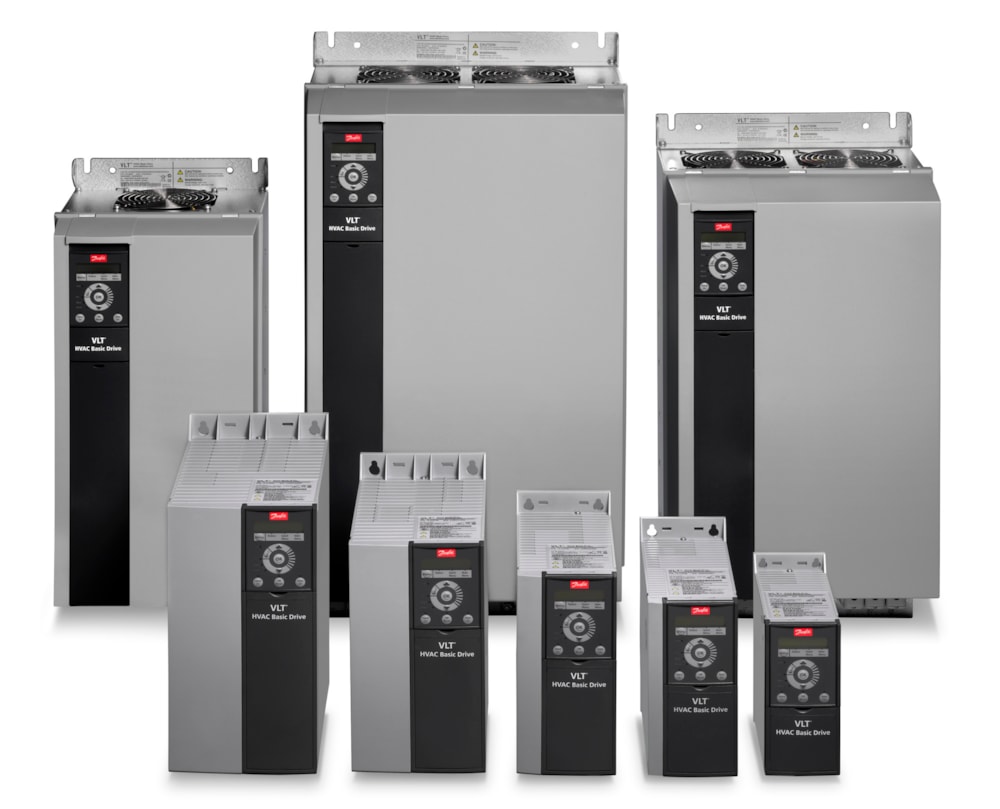 Danfoss VLT HVAC basic drive FC-101 — 11 kW, 380 - 480 VAC, IP20
