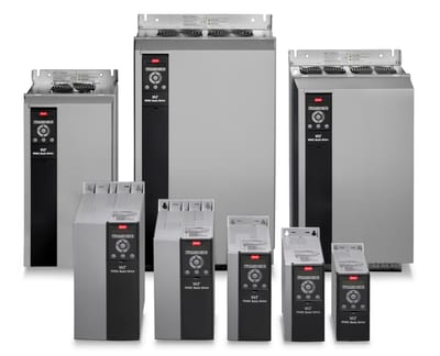 Danfoss VLT HVAC Basic Drive FC-101 — 7,5 kW, 380 - 480 VAC, IP20