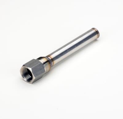 Danfoss thermowell stainless — R1/2" x L110MM, CAS/KPS/ RT/ MBC