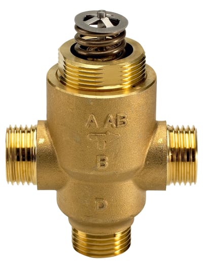 Danfoss HVZ 3 PN16 20/4 2-way seated valve, flat-end connection