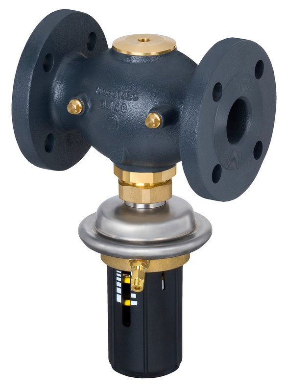 Danfoss AVP differential pressure controller, PN 25, DN 15, kVS 4 m³/h, Δp 0.2 – 1 bar adjustable, flange (003H6345)