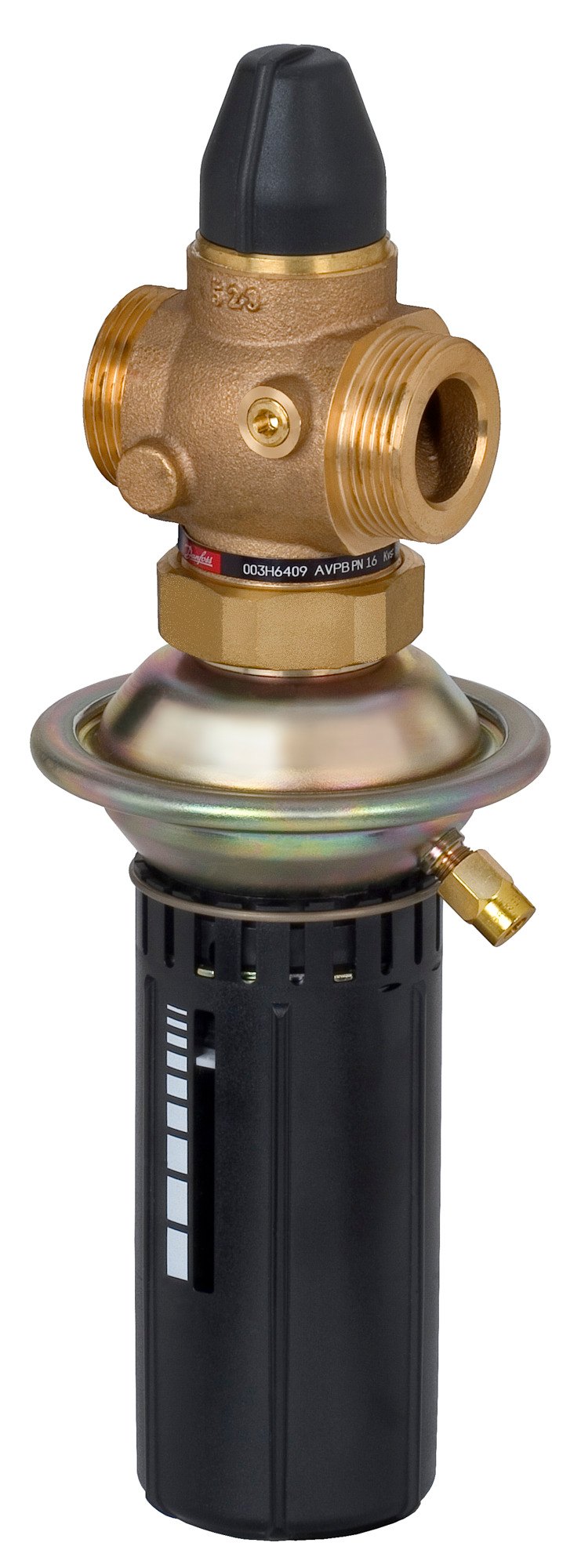 Danfoss AVPB-F differential pressure controller & flow limiter, PN 16, DN 15, fixed Δp 0.2 bar, 0.06–1.4 m³/h, external thread G ¾ A (003H6411)
