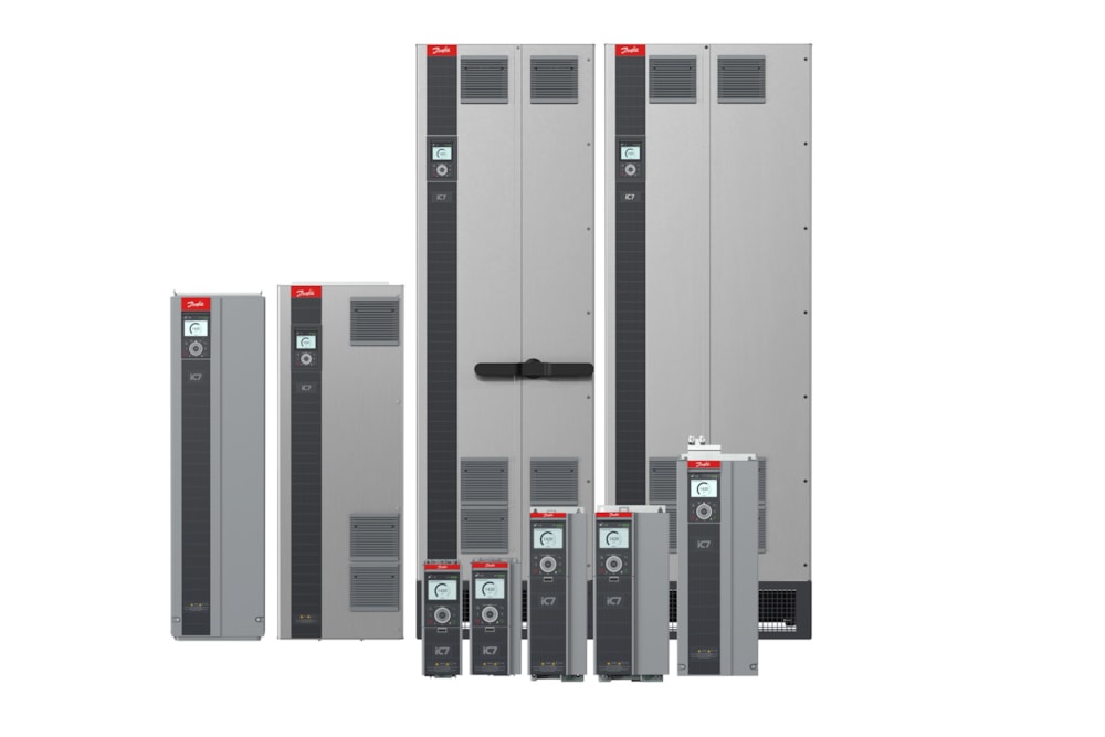 Danfoss IC7 Automation — 22 kW, 380-500 VAC, IP20