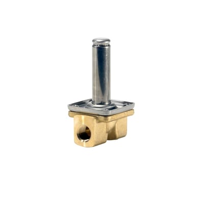 Danfoss solenoid valve EV220B 6, OL, NC — R1/4", 0,1-20bar, brass/ FKM
