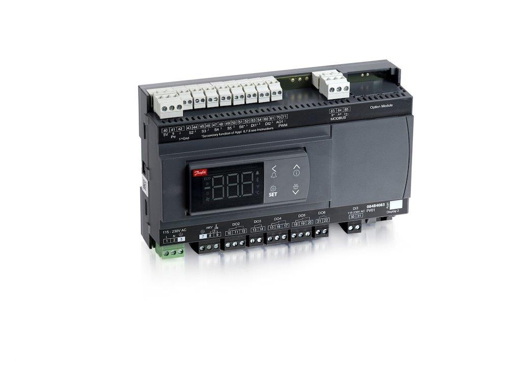 Danfoss ADAP-KOOL Refrigeration Furniture/Room Controller - 230V, 5, 3, AK-CC55