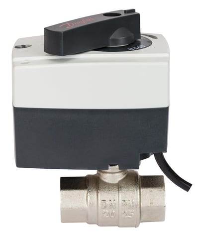 Danfoss AMZ 112 Zone Valve 2-Way - coupling, 1", 2-Way, 39M³/h, 25, 230V AC