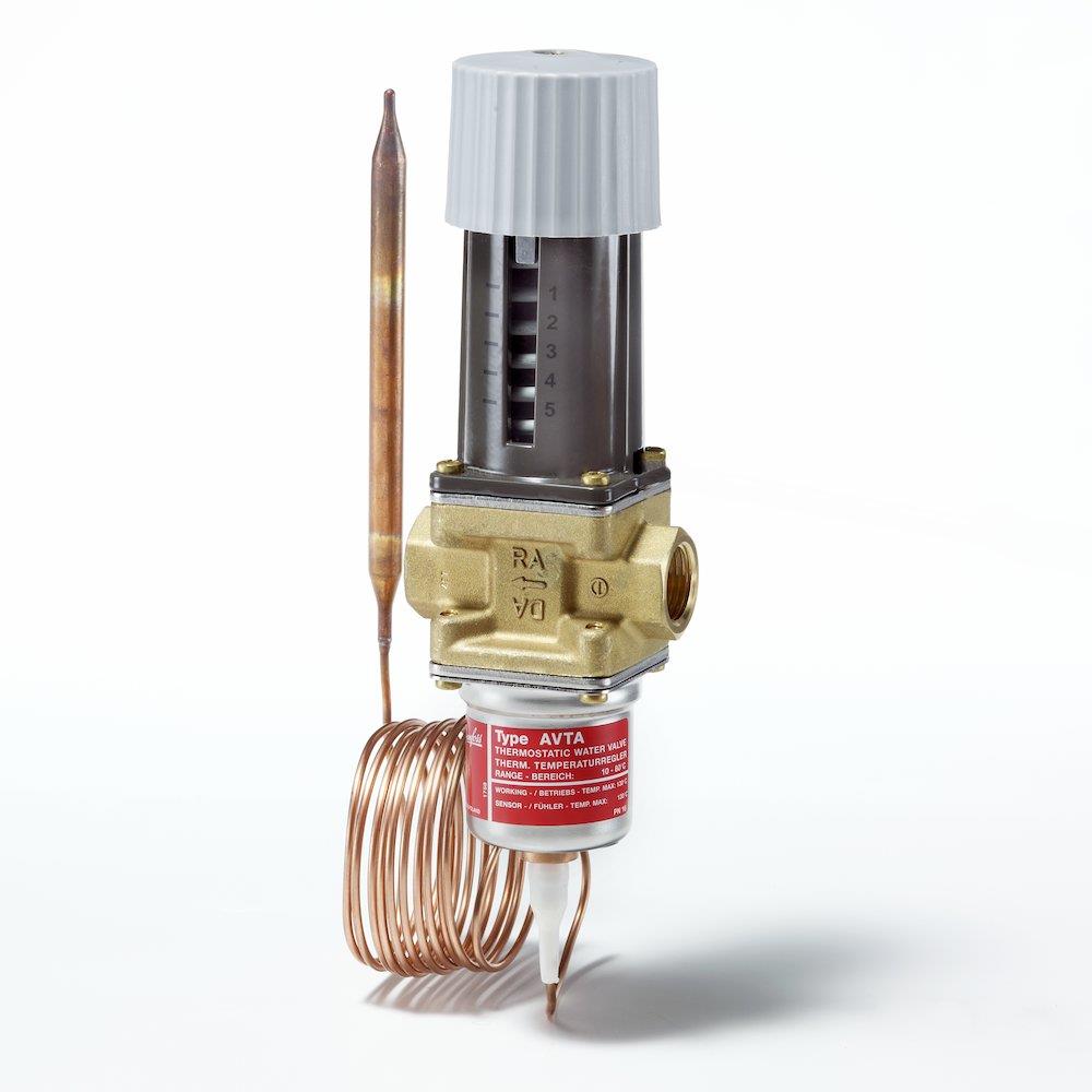 Danfoss AVTA 10 Thermostatic Valve - 10°C, 80°C, 1.4M³/h, 10