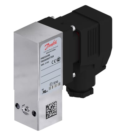 Danfoss block transmitter MBS 5100,4-20MA — 0/50bar, 1/4"