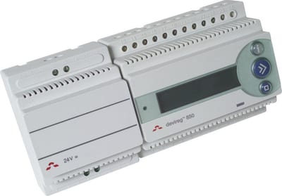 Danfoss DEVIreg 850 Thermostat with PSU - white, -10 - +40°C
