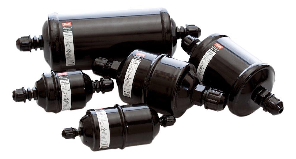 Danfoss DML Dryer Filter - 5/8" flare, R22, R23, R32, R134A, R404A, R407A, R407C, R407F, R410A, R438A, R448A, R449A, R450A, R452A, R452B, R454A (XL40), R454B (XL41), R454C (XL20), R455A, R507, R513A, R1234YF, R1233ZD, R1234ZE, DML305