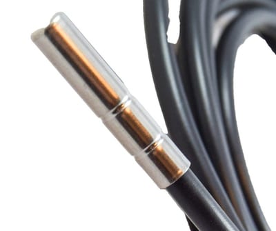 Danfoss E.G. Temperature sensor PTC1000 - PTC1000, 3.5M, -55 - 150°C, IP67, 1000 Ω at 25°C°C, PVC / Stainless steel, E.G. 111