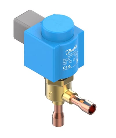 Danfoss OPTIONALLY Solenoid Valve solder - 140bar, R744 (CO2), OPTIONALLY 2