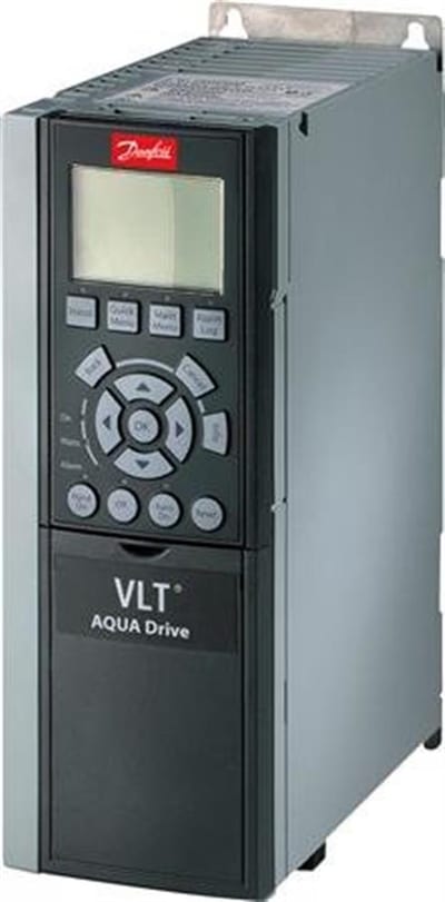 Danfoss FC 202 Aqua Drive VLT frequency converter - IP 55, 3X400V, 4kW