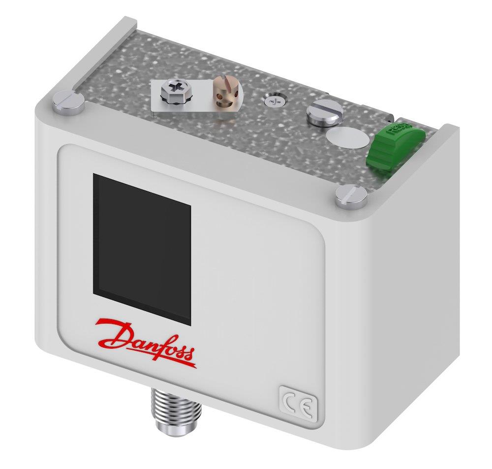 Danfoss KP - HP Pressure Switch - 8-32bar, 1/4" flare, Manual, KP5