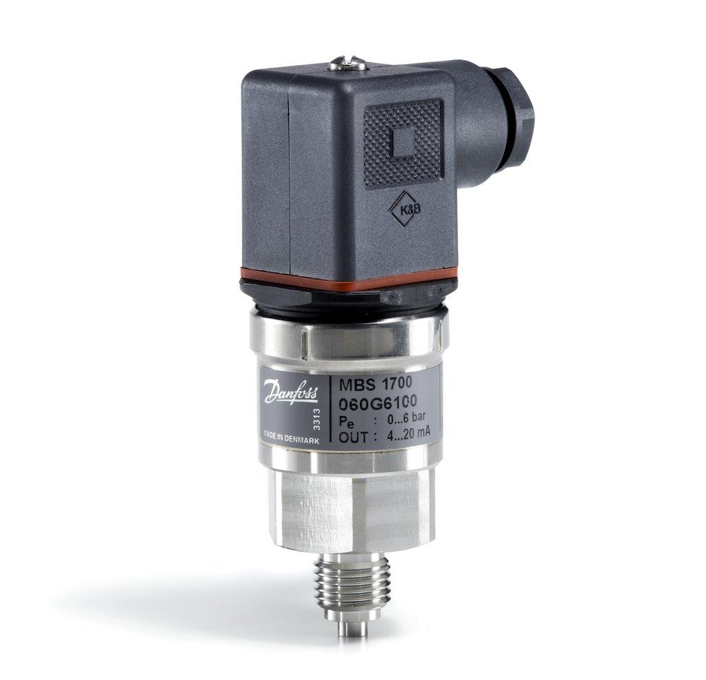 Danfoss MBS 1700 Pressure Transmitter - 1/2", 0-16bar