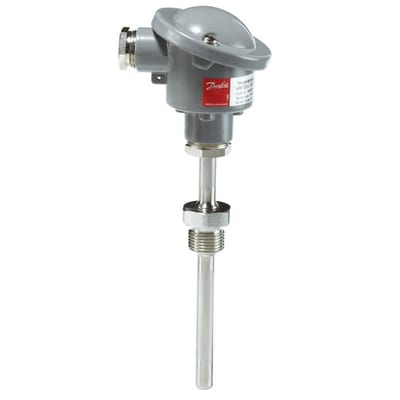 Danfoss MBT 3252 Sensor - 1/2", 0°C, 100°C, 100mm