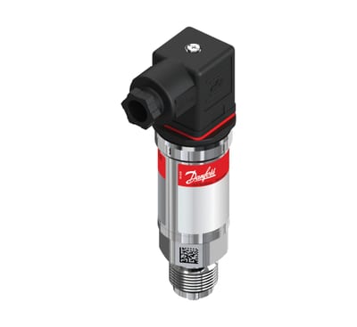 Danfoss pressure transmitter MBS 4201, 1/2" — -1/16 bar, plug IP65