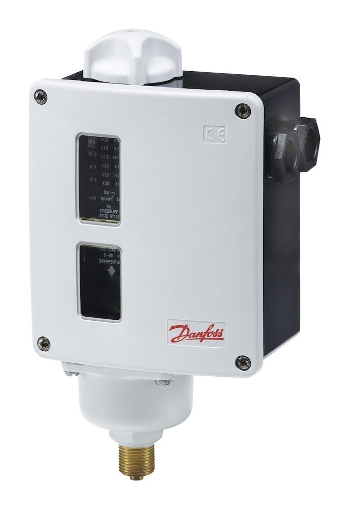 Danfoss RT 200 Pressure Switch - 0,2-6bar