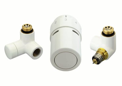 Danfoss RTX Valve Set white RAL 9016 - R 1/2", 0.44M³/h 2281897